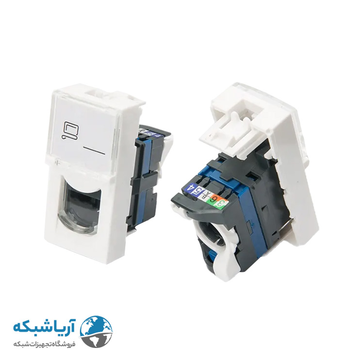 قیمت کیستون شبکه لگراند Cat6 UTP باریک | آریا شبکه
